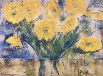 Flores amarelas, 1924